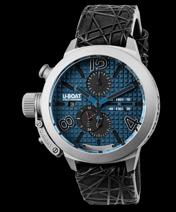 Replica U-Boat CLASSICO 45 TITANIUM TUNGSTEN BLUE 3003 Watch (image for) Replica U-Boat CLASSICO 45 TITANIUM TUNGSTEN BLUE 3003 Watch